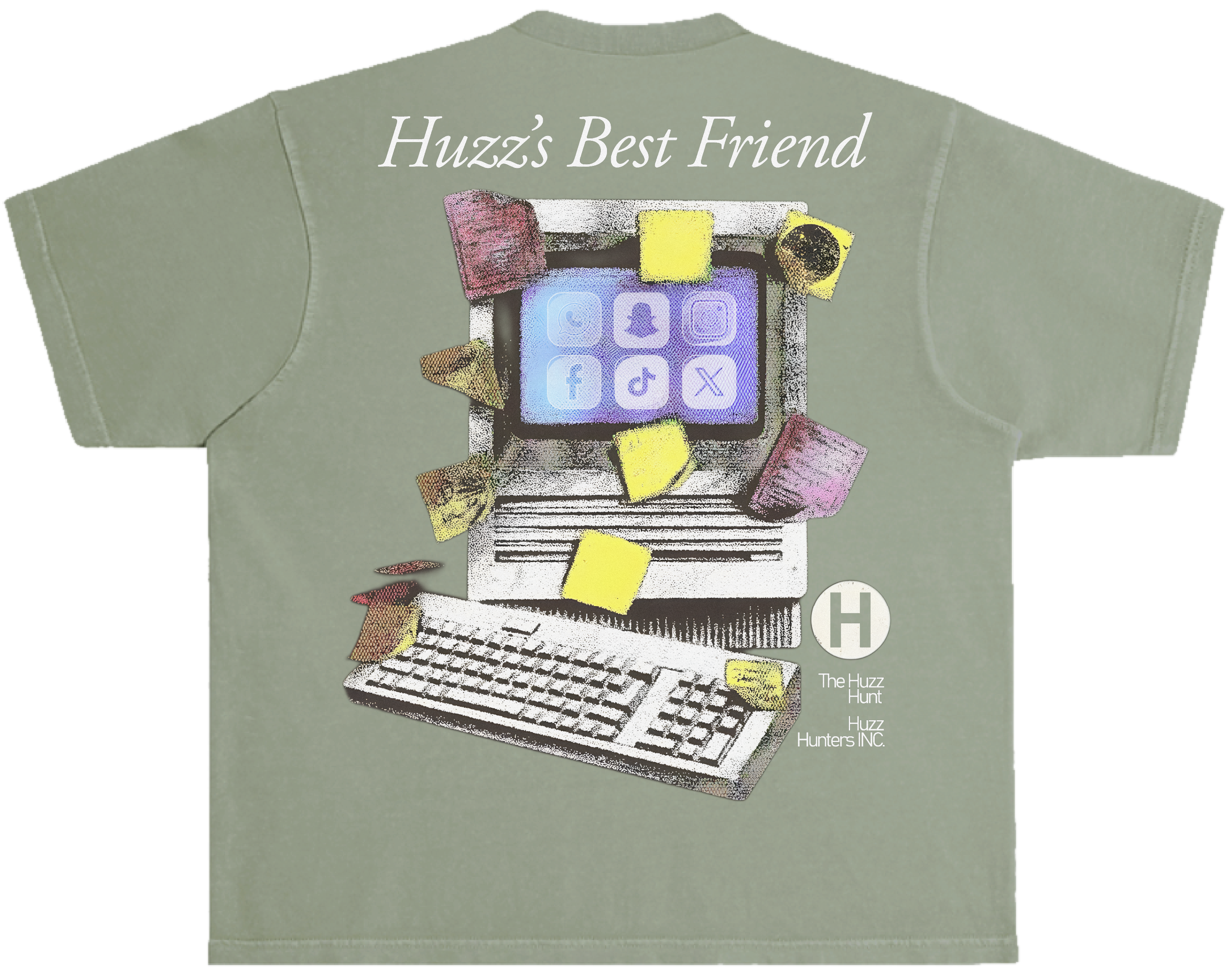 “Best Friend” TEE GARMENT DYED