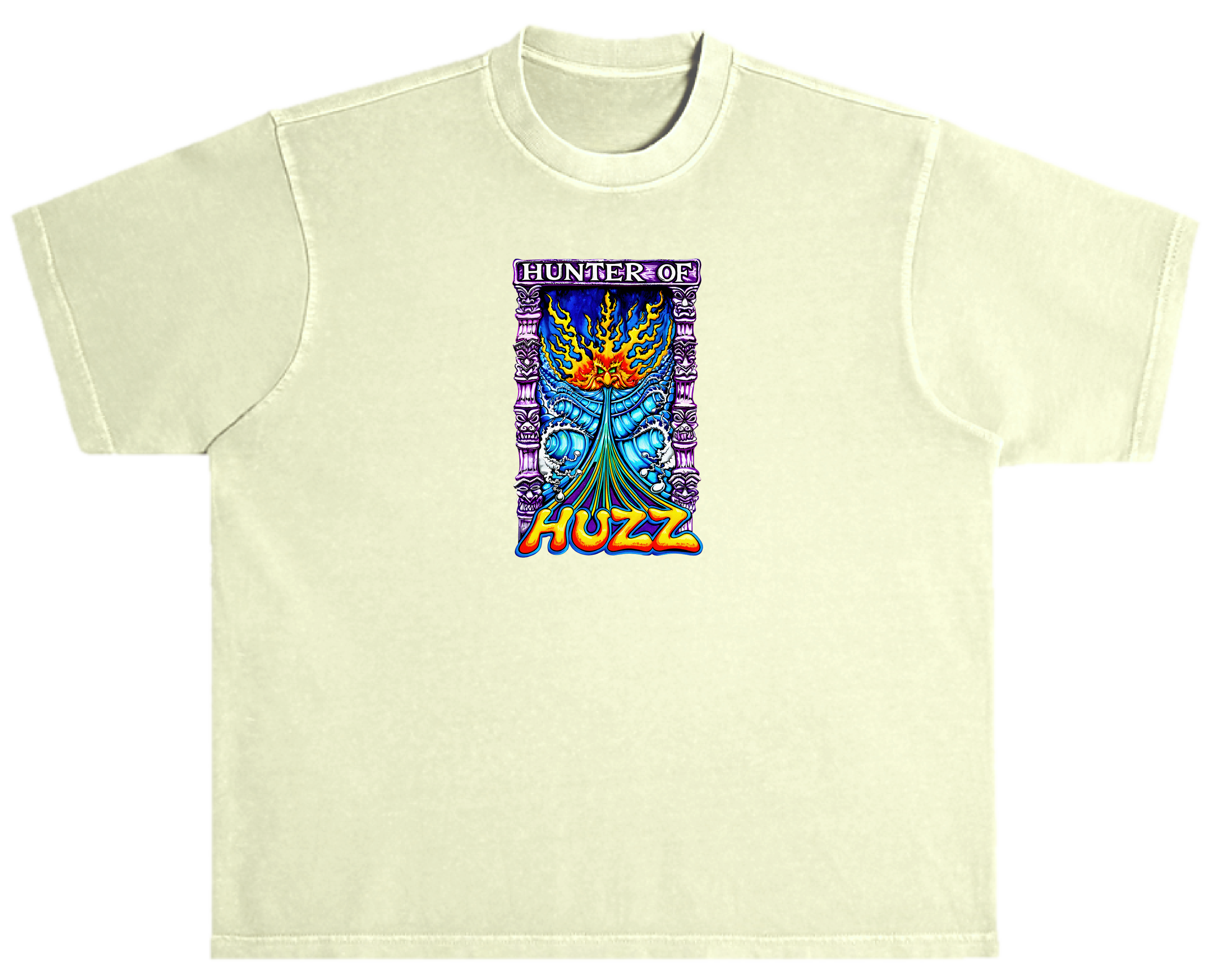 "Tiki Island" TEE GARMENT DYED