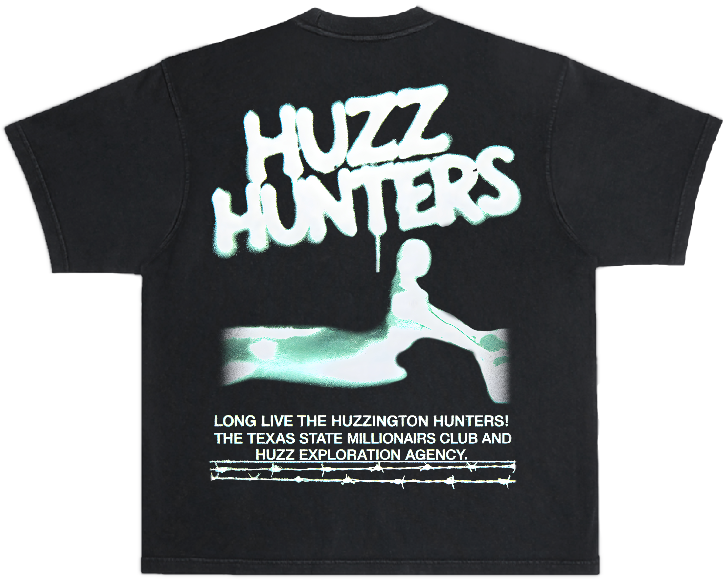 "Classic Huzz Hunters” TEE GARMENT DYED