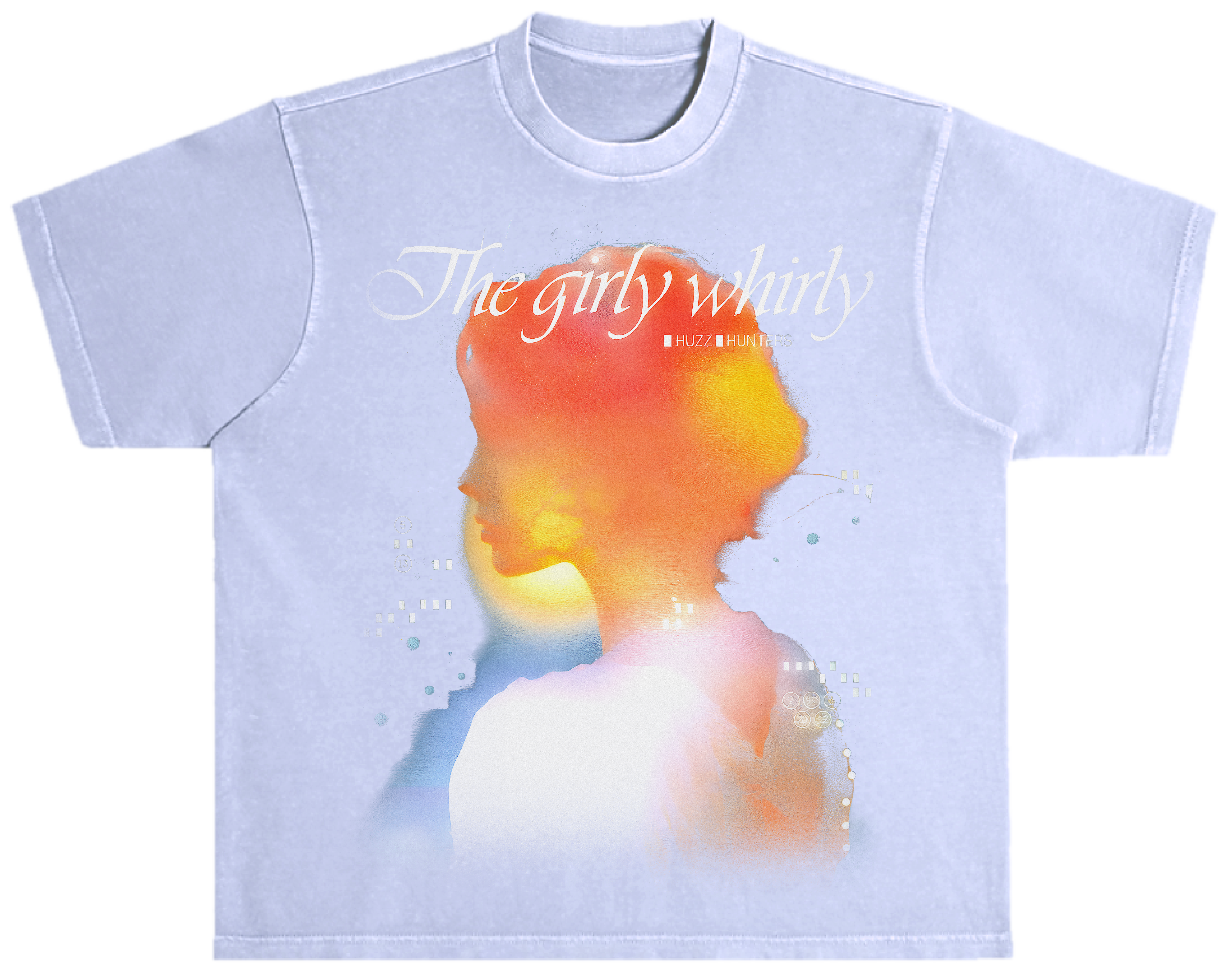 “Girly Whirly” TEE GARMENT DYED