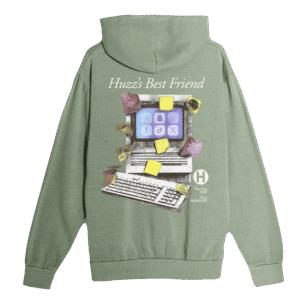 BEST FRIEND HOODIE GARMENT DYED